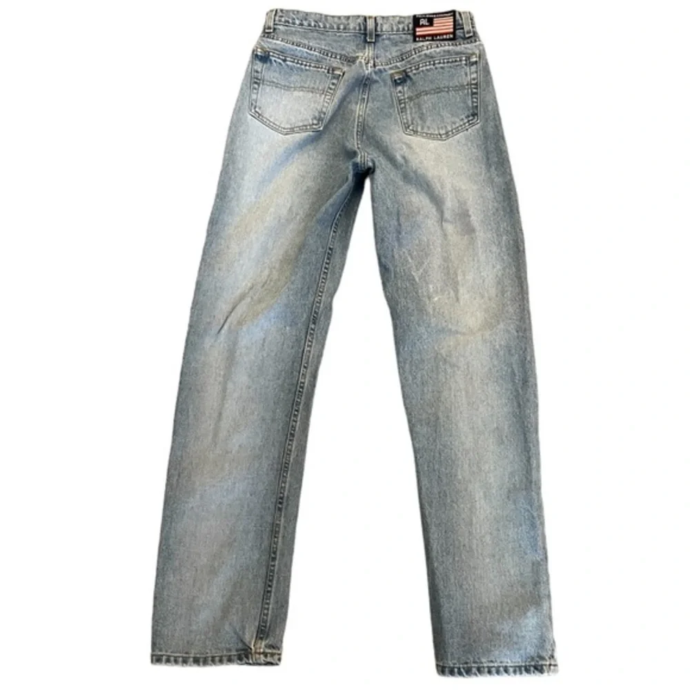 RL Polo Jeans Vintage Light Wash Jeans 12, 3991WAI2783, Sz 12x33 straight leg - Picture 4 of 4